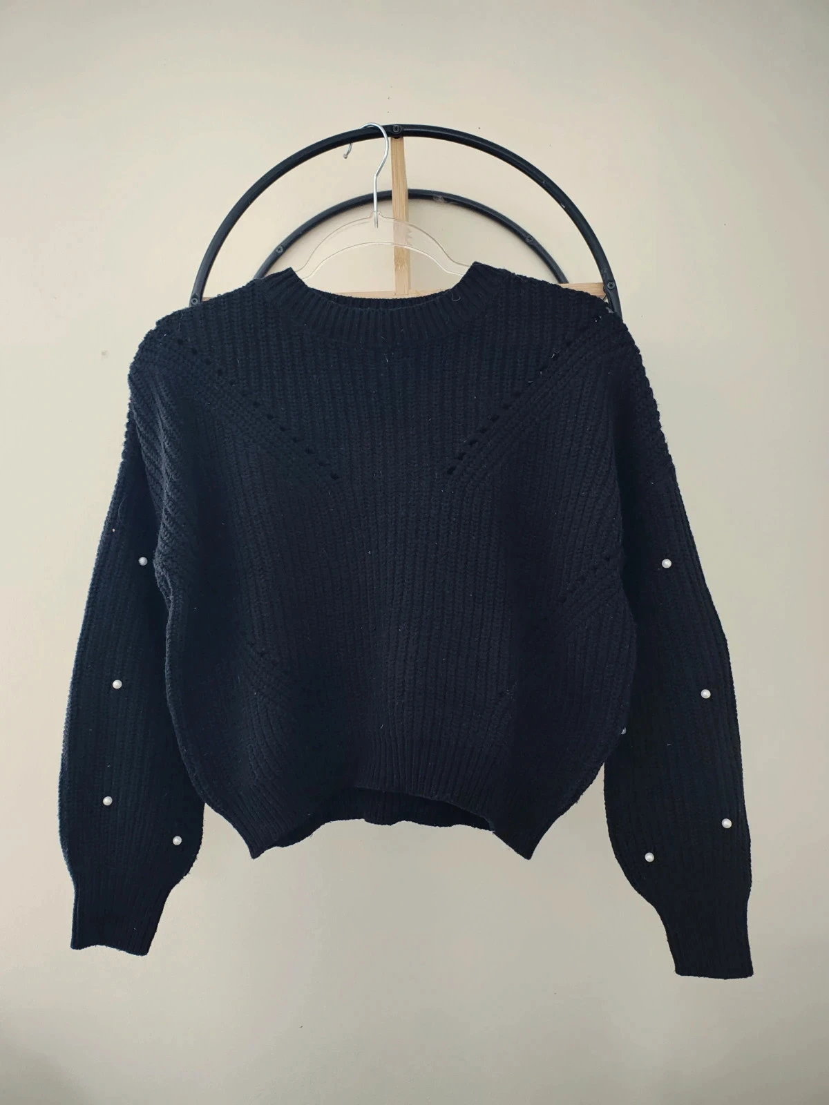 12 ans pull maille et perle Gémo